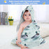 Pigsaly 30 30 Cute Mallard Ducks Hooded Baby Towel Farmhouse Animals Baby Bath Towel Unisex Toddlers Hooded Towels