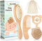 Baby Hair Bush and Comb Set, 5 Pack Wooden Baby Brush with