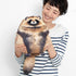 Sew Butiful 10" Raccoon Plush, Raccoon Stuffed Animal, Cute Plushies for Girls, Soft Plush Pillow, Kitten Throw Pillow