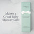 Natemia Baby Hair Brush with Soft Goat Hair Bristles - Gentle Wooden Comb for Infants, Newborn Bath Essential