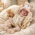 17 Inch 3+ BABESIDE Drink and Wet Reborn Baby Doll Realistic Sleeping Newborn, Can Drink Water & Pee, Full Body Soft