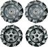 DIY Mecanum Wheel Robot Kit Parts, 4WD Omnidirectional Wheels Smart Robot Car Chassis Educational Toy
