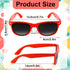 NEBURORA Neon Sunglasses Bulk, Classic Retro Multicolor Party Sunglasses, 6/12/24/60 Pack Toys for Summer Beach Party
