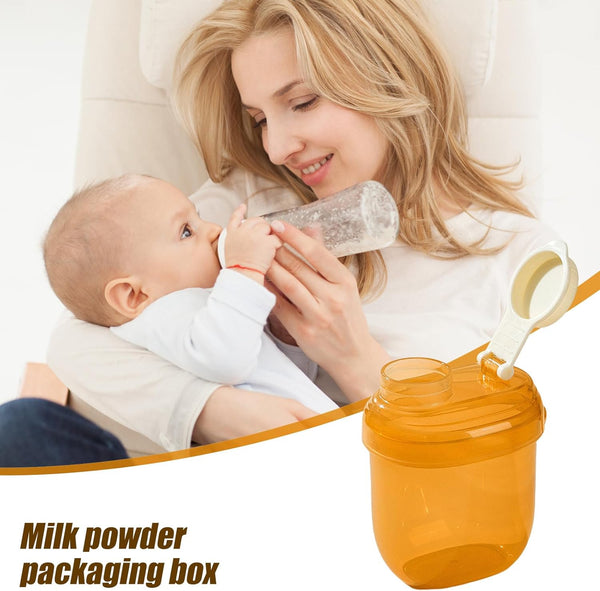 jiahesuw Infant Milk Powder Storage Box Organiser Case and Leak Proof Protectios for Home Daily or Travel