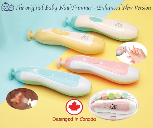 Royal Angels 21 1 Trimmer Set 2 4-in-1 in Electric Nail Value (Pink) & Pcs Nose, Nail & Ear Cleaner (Pink & Purple)