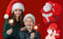 Roaqua 2 Pcs Sensory Santa Claus Christmas Tree Bubble Pop Fidget ,Push Stress Relief Educational Tool for Kids Adult