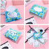 Tangseajiao 2 Pcs Protable Reusable Wipes Pouch, Travel Wipes Case, Baby Wipes Case, With Zipper and Oval Opening