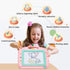 Toys for 1-2 Year Old Girls, Magnetic Drawing Board Toddler Toys, Erasable Doodle Board for Kids Birthday Gifts