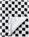 Soft Checkered Baby Blankets, Unisex, Breathable Gender Neutral, 30” X 40”