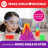 Set 8-10-12-14 8,9,10+ 50+ Doctor Jupiter Girls' Science Kit, Chemistry for Kids Ages Ideas for Year Old Girls | STEM