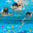 60pcs Set Diving Gems Pool Toys, Colorful Acrylic Diamond Pirate Treasure and Mermaid Pool Play with Mesh Bag