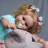 JIZHI Lifelike Reborn Baby Dolls - 20-Inch Realistic Newborn Adorable Playful Dolls with Feeding Kit & Gift Box