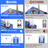 10 Pcs SG90 9G Micro Servo Motor Kit for RC Control - Robot Arm/Hand, Helicopter, Airplane, Car, Boat with Cable