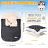 Cozy Orzbow Winter Carseat Cover for Baby | Infant Car Seat Blanket | Waterproof Car Seat Cover with Adjustable Collar