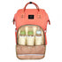 NLD Backpack Diaper Bag Multi-Function Waterproof Travel for Baby Care, Large Capacity (Black)