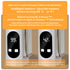 LAISANIM Compact Baby Bottle Warmer Multi Functional Fast Heating Portable Design for Parents on The Go Plastic
