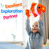 Glow Guards 12" Glowing Goldfish Plush Light Up Stuffed Animal, Soft Plush Pillow Birthday Gift for Kids (Orange)