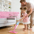 Bluocean 30 Inch, 420ml Set Kids Spray Mop - Large Water Tank, Effective Cleaning Tool & Fun Montessori Toy, Pretend