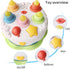 Baby Birthday Cake Toy with Candles, Music Toy for 2-5 Years Old, Toddler Christmas Gift