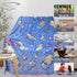 Tractor Blanket for Boys, Construction Car Blanket, Personalized Baby Blankets, 50"x 60"