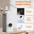 Portable Baby Bottle Warmer for Travel, Fast Heating & Precise Temp Control, Cordless Rechargeable Milk Warmer with LED