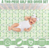 2 Pack 52'' 28'' Set CroBlissful Golf Baby Crib Fitted Sheet x Stretchy Neutral Fitted Crib Mattress Sheet Baby Bedding