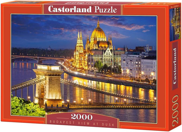 Castorland Budapest View at Dusk Puzzle, 2000 Piece