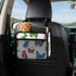 PPIKTC Spacious Hanging Auto Seat Organizer with Ventilated Mesh Pockets for Wet Wipes and Baby Supplies, Beautiful