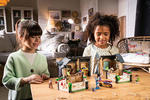 Playmobil Riding Stable Extension - Add-On for Playmobil Sets