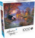 1000 Buffalo Games - Black Bear Farms - Abraham Hunter - Piece Autumn Jigsaw Puzzle - Colorful Fall Puzzles for Adults