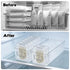 Wopgrty Breastmilk Storage Container, Freezer Flattener Kit, Breastmilk Storage Container, Plastic Storage Bins