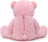 MorisMos 47 Inches Giant Teddy Bear Stuffed Animals Plush Toy for Girlfriend Kids Christmas Valentine's Day (Purple)