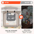 cutebeams 4 Hanging Diaper Caddy for Crib, Diaper Organizer for Changing Table, Bassinet, Stroller, Playpen accessories