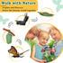 Life Cycle Learning Toys for Kids - Life Science Education Kits with 25 Pieces Animal Figurines: Butterfly, Frog,
