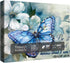 Christian Flower Butterfly Puzzles for Adults, 1000 Pieces, Religious Inspirational Scripture Jigsaw Puzzle