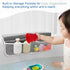 Elbow Set Roslim Bath Kneeler and Rest Pad - Quick Dry Soft Bath Mat Bundle - Non-Slip Durable Foam Kneeling Pads