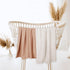 2Pack(Caramel) lulumoon Muslin Swaddle Blanket Baby - Cotton Swaddling Blanket Soft Baby Receiving Blankets Neutral