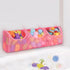 Bath Toy Storage, Large Capacity 3 Compartments Organizer for Kids Baby Bathroom Toy - Pink
