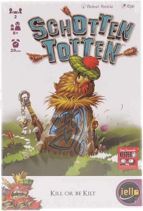 IELLO: Schotten Totten Strategy Board Game, Easy to Learn, for 2 Players, 20 Minute Play Time, Ages 8 and Up