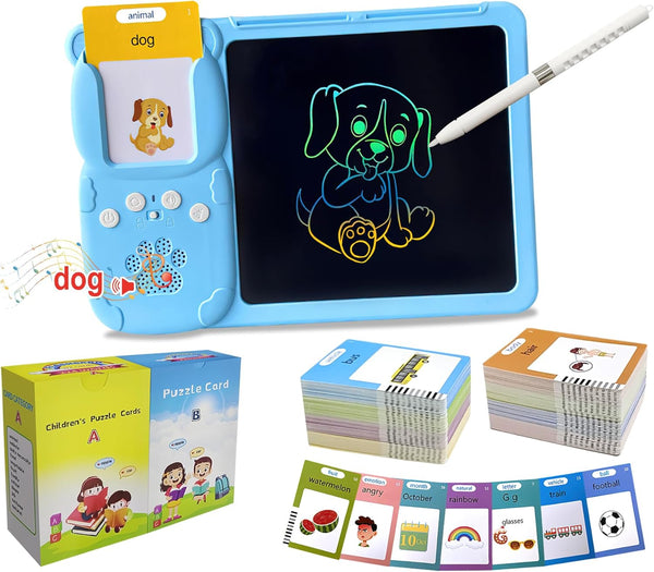Rylai Toddler Toys Talking Flash Cards, Kindergarten Learning Resources 510 Sight Words