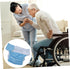 Ipetboom 2pcs Reusable Adult Diaper Covers Pants Comfortable Cloth Underwear for Overnight Leakproof Design for Men