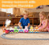 Utrena Set, 1 2 3 Toddler Train Track Toys,Electric Farm Animal Train Realistic Steam Lights Sound, Interactive Boy