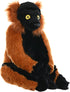 Wild Republic Red Ruffed Lemur Plush, Stuffed Animal, Plush Toy, Gifts for