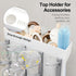 Countertop GoMaihe Baby Bottle Drying Rack: Space Saving Vertical Bottle Dryer Holder - Baby Accessories Storage Stand