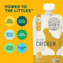 6+ 5g 3.5 Oz, Pack 12 Serenity Kids Months Chicken Baby Food Pouch - Protein Pouch with Protein - On-the-Go Toddler
