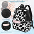 Honeybaby Backpack 19L Diaper Bag for Mom & Dad Cow Print Style Large Diaper Bag Tote with Multi-Pocket, Portable