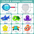 GZHFMUS 1-3,Water No Hole Mold Free Baby Bath Toys for Kids Ages Toys for Babies and Toddlers,Ocean Animal Bath Toys