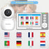 Baby Ganibs 4.3'' 1000ft 30-Hour 2-Way Baby Monitor with Camera and Audio, Video Baby Monitor with Long Range
