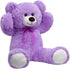 36 inches HollyHOME Big Teddy Bear Stuffed Animal Large Teddy Bear Cuddly Plush Toy for Girlfriend Kids Purple