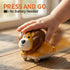 STACTCUTE 6pcs 1-3, 6-12-18 1st Press and Go Animal Toy Cars for Toddlers Baby Push Go Battery-Free Long-Distance